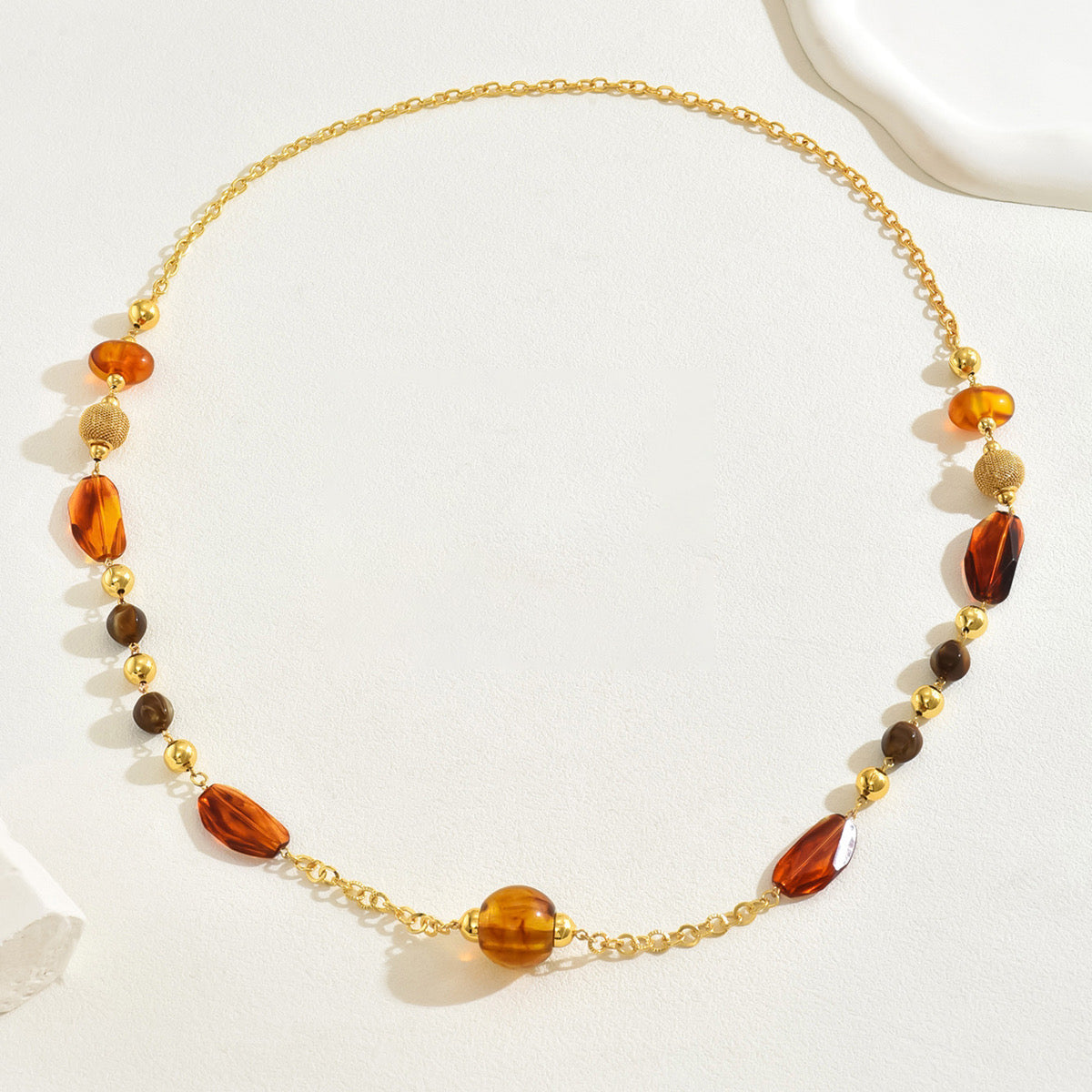 Acrylic Geometric Necklace