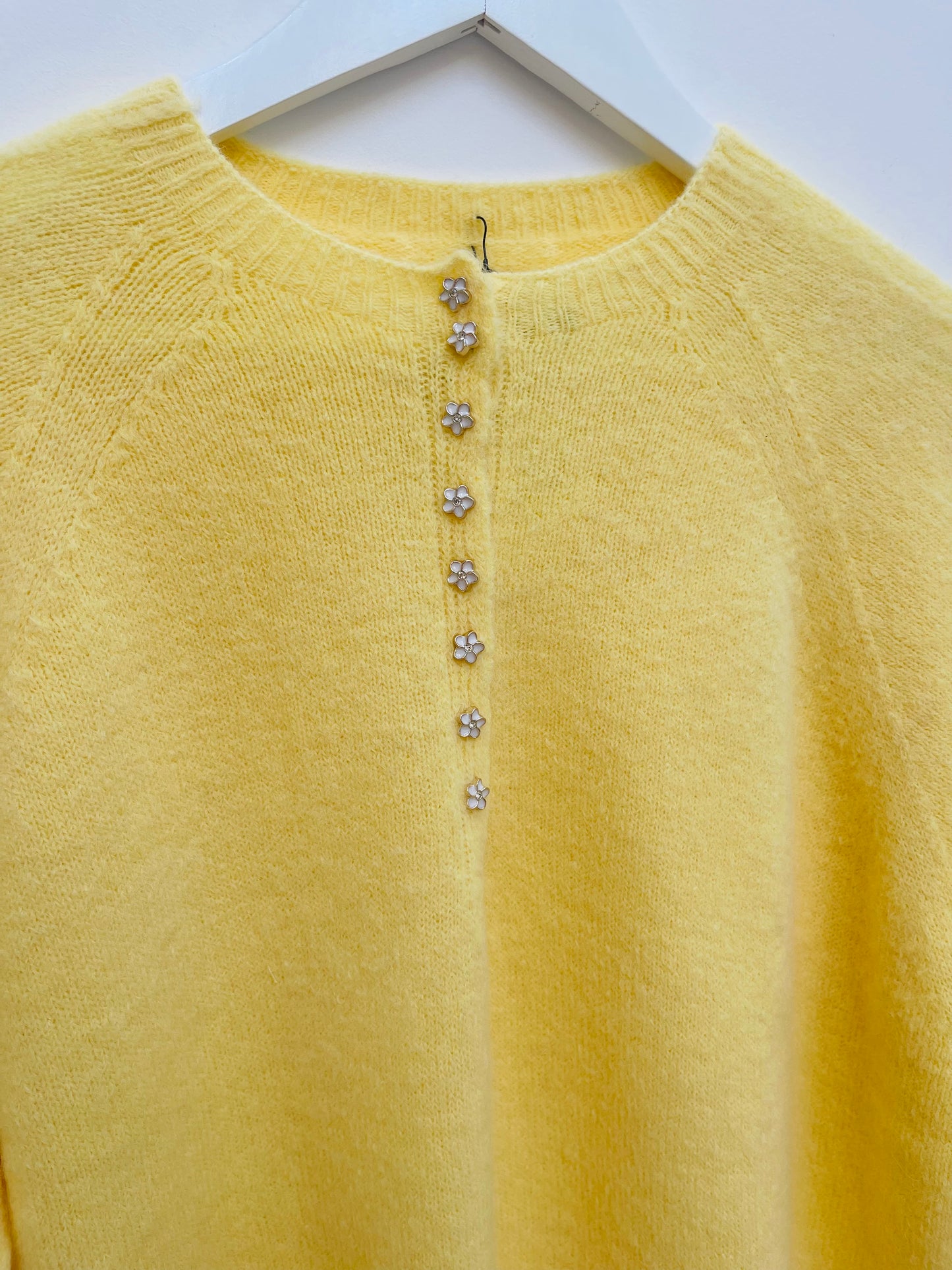 Alpaca Diamonte Jumper ,yellow
