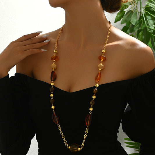 Acrylic Geometric Necklace