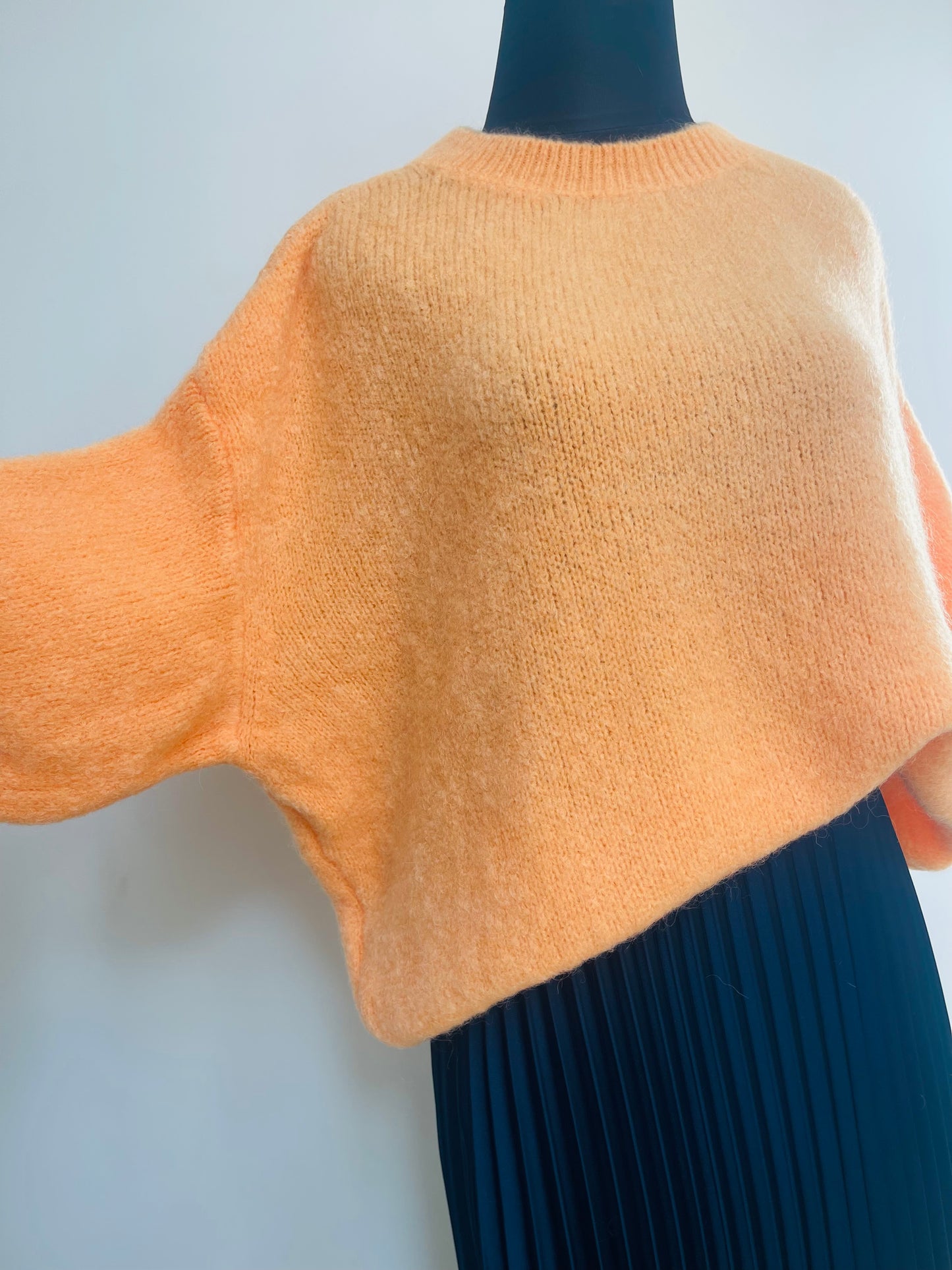Alpaca Floaty Jumper , papaya