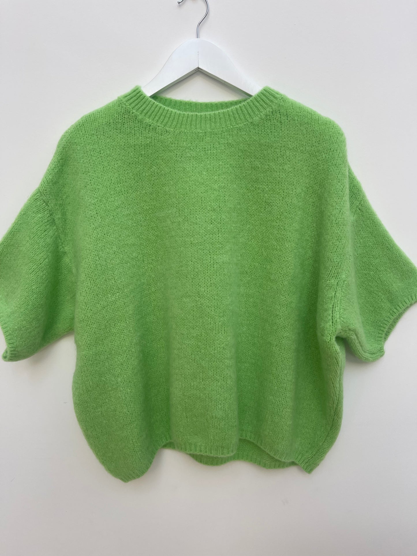 Alpaca Floaty Jumper , lime green