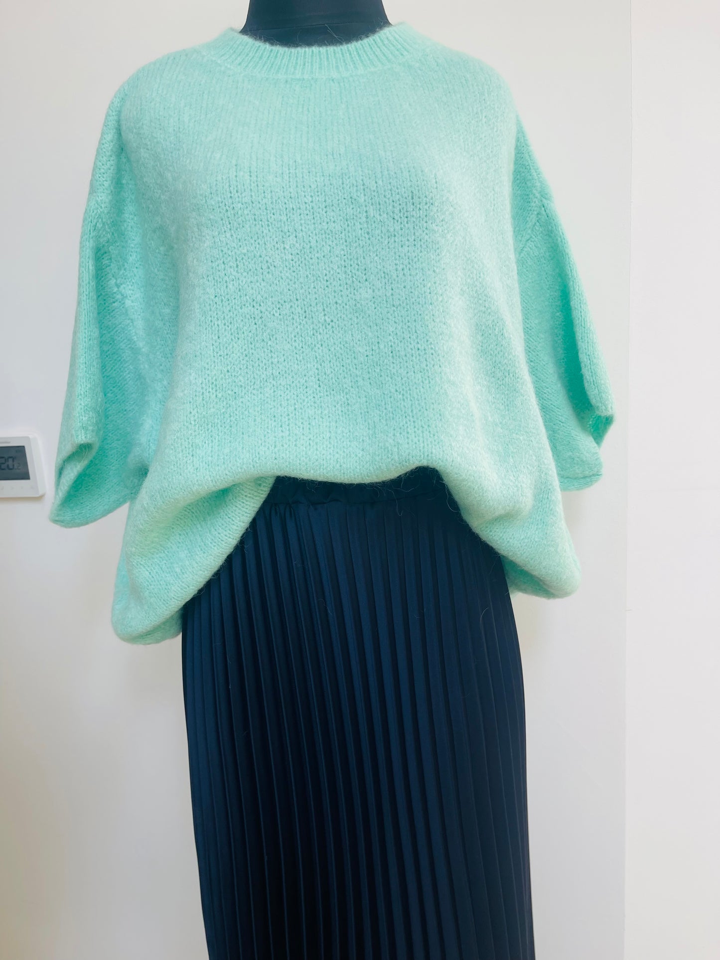 Alpaca Floaty Jumper , aqua