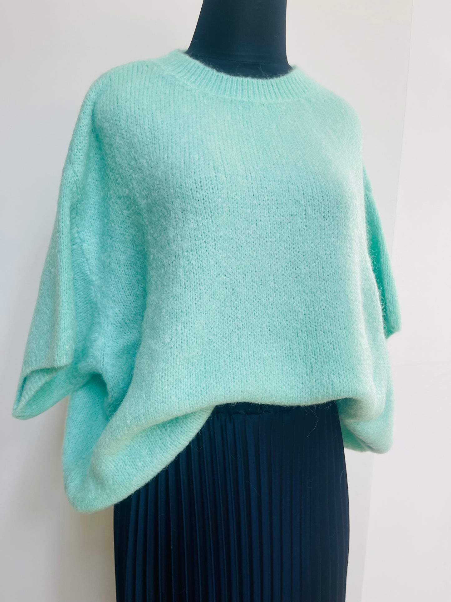 Alpaca Floaty Jumper , aqua