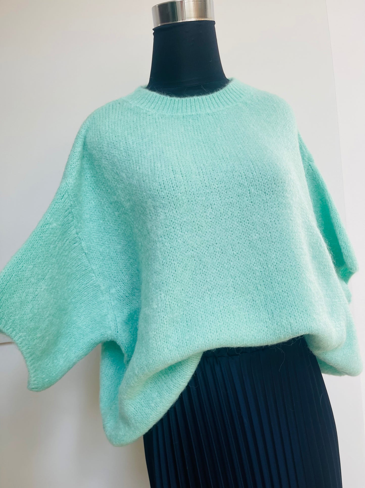 Alpaca Floaty Jumper , aqua