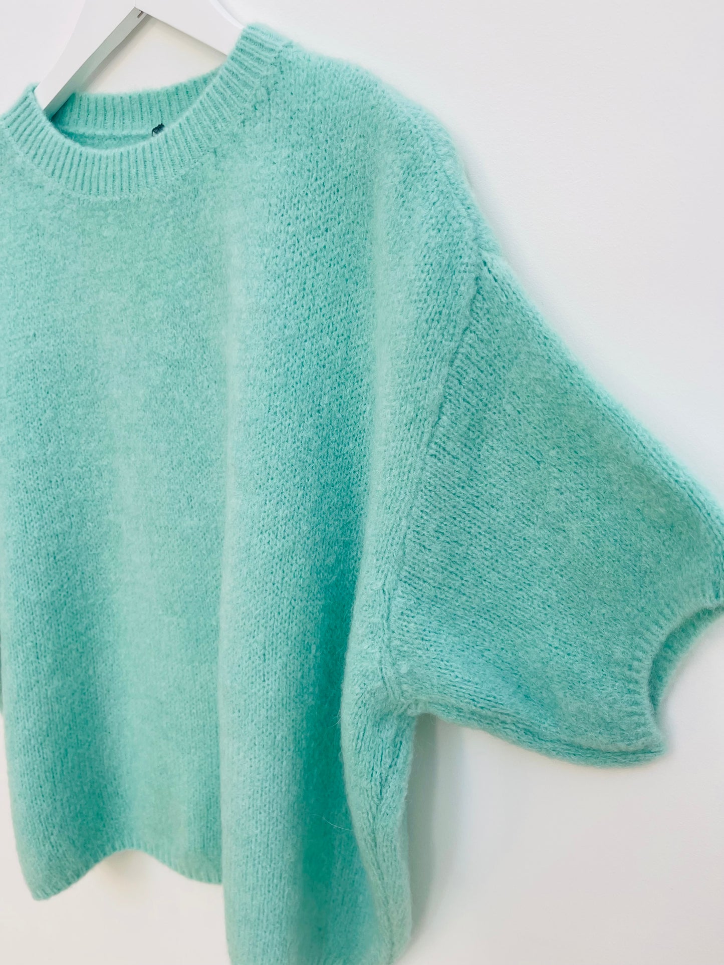 Alpaca Floaty Jumper , aqua