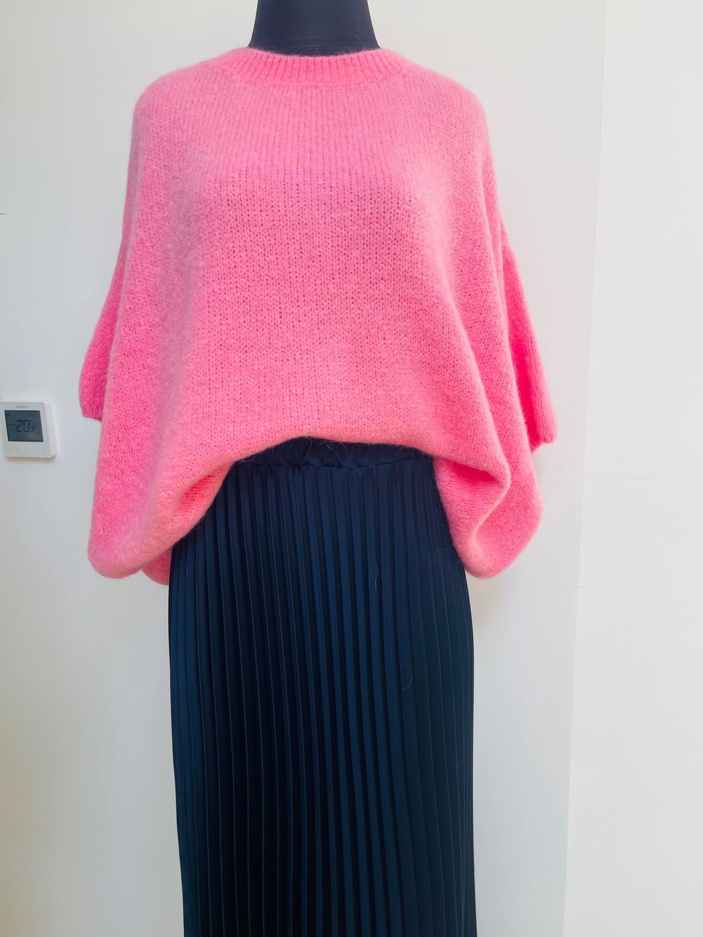 Alpaca Floaty Jumper , orchid pink