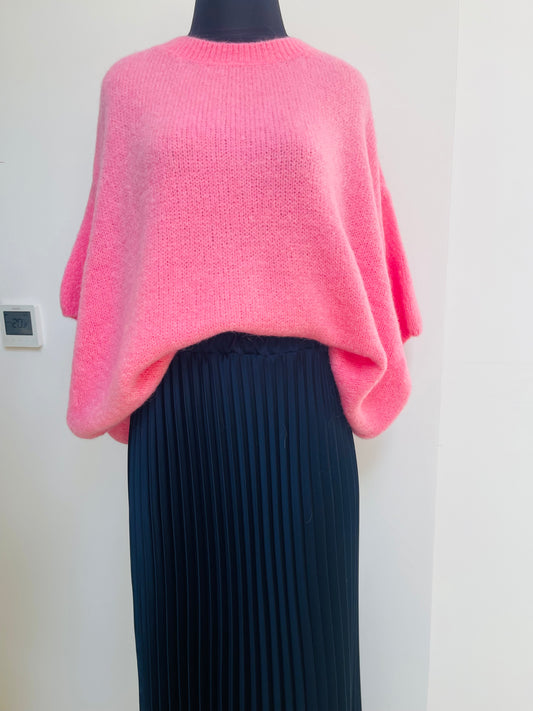 Alpaca Floaty Jumper , orchid pink