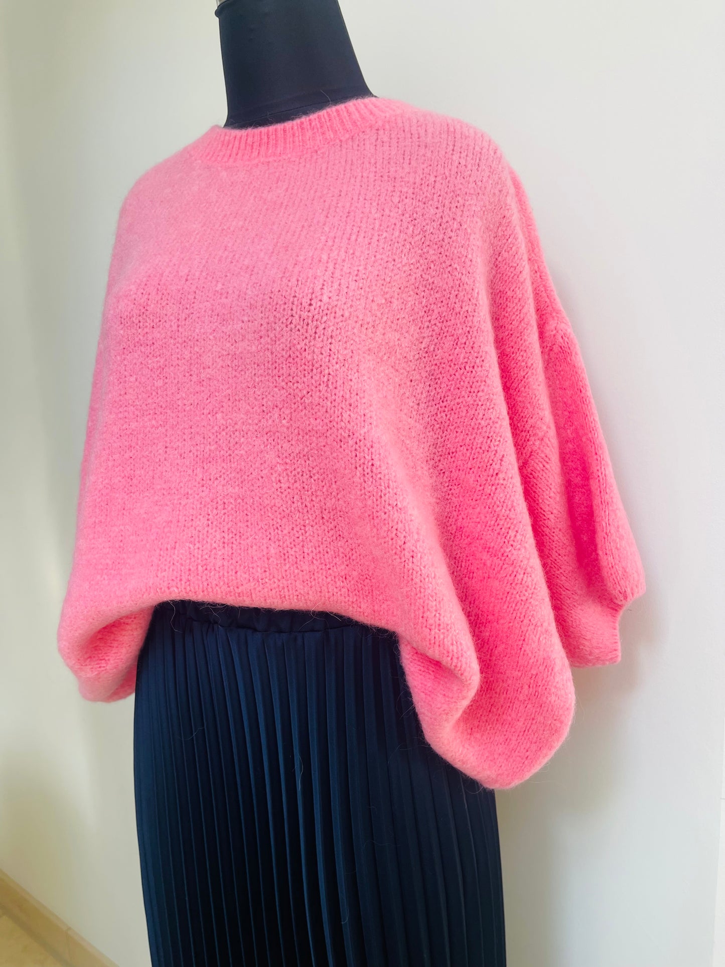 Alpaca Floaty Jumper , orchid pink