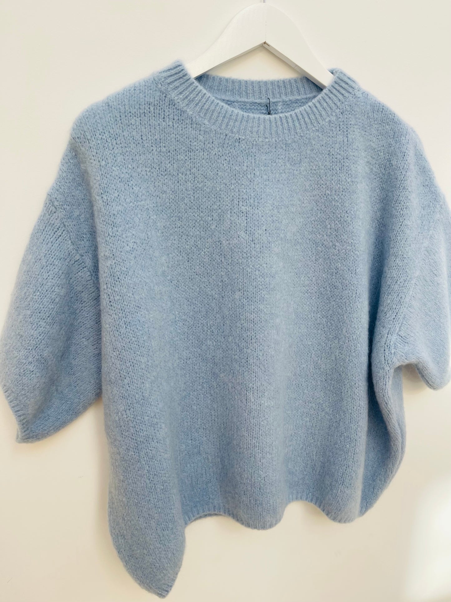 Alpaca Floaty Jumper , powder blue