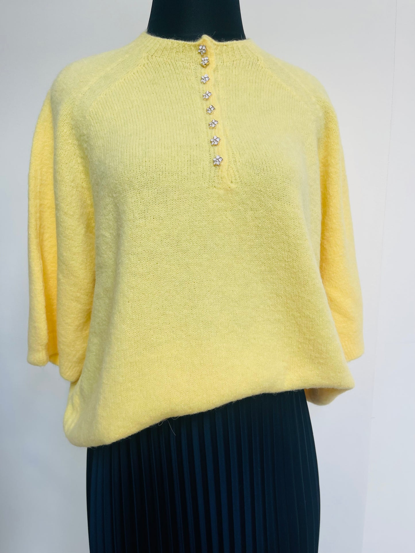 Alpaca Diamonte Jumper ,yellow
