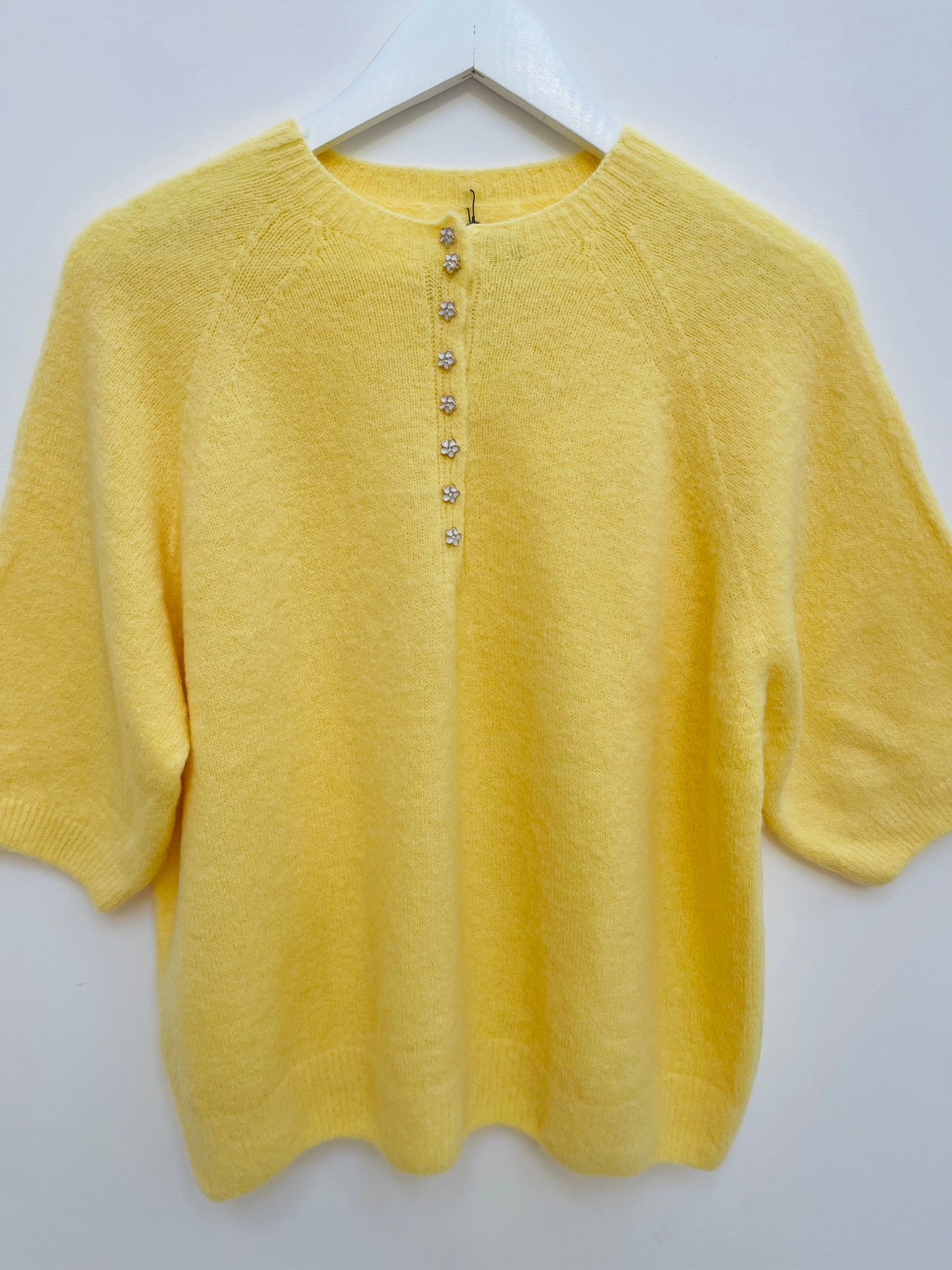 Alpaca Diamonte Jumper ,yellow