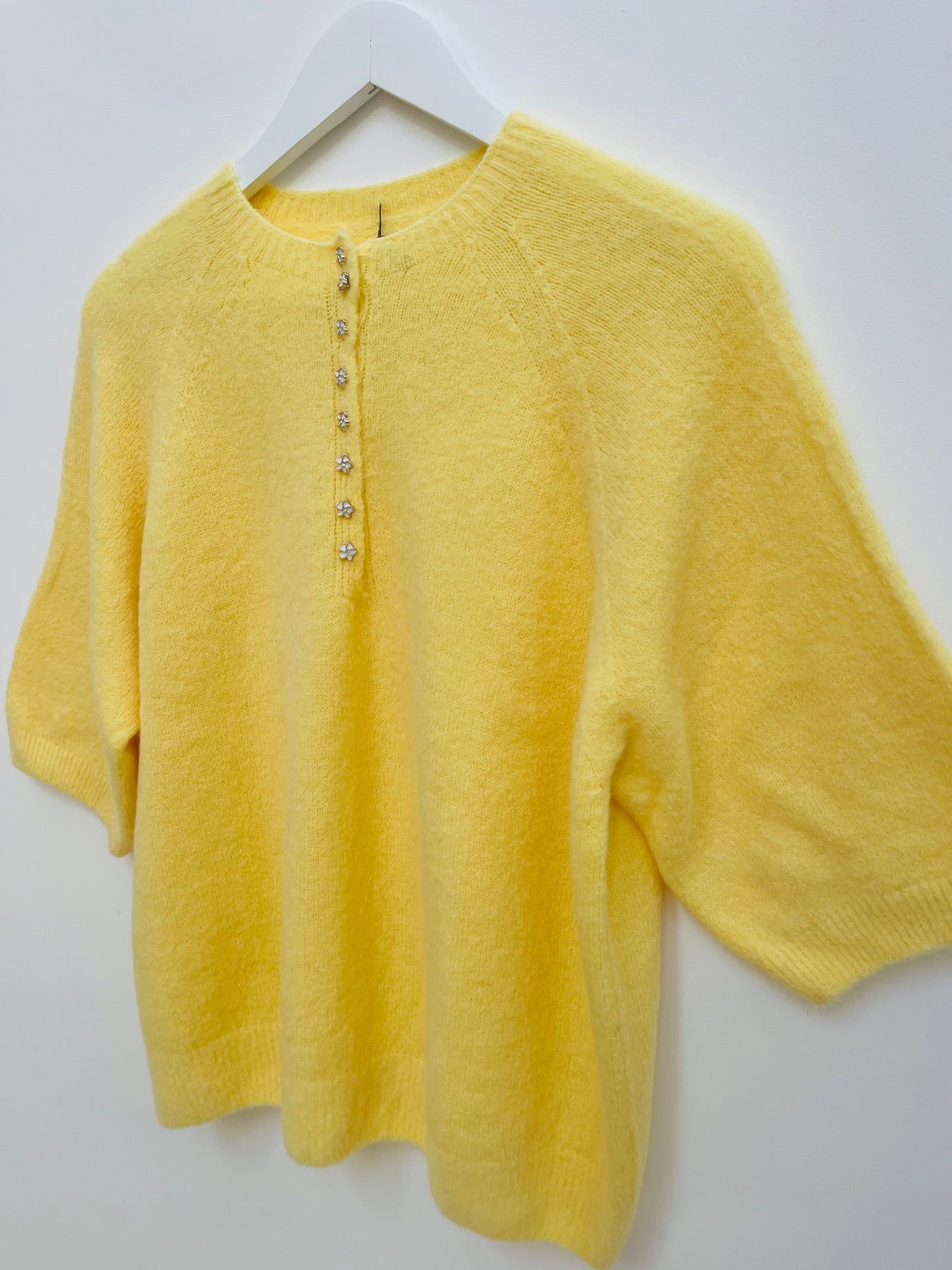 Alpaca Diamonte Jumper ,yellow