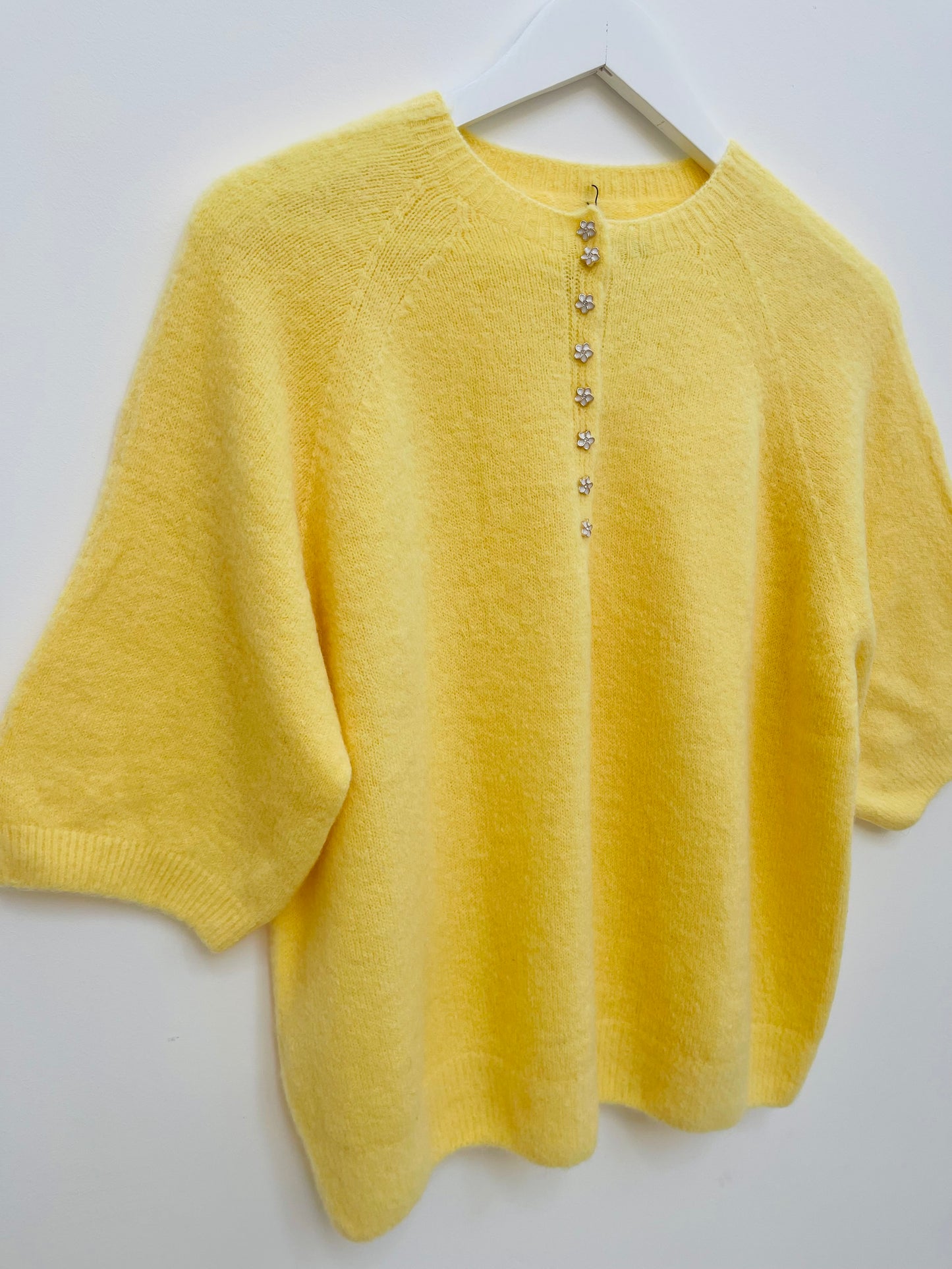 Alpaca Diamonte Jumper ,yellow