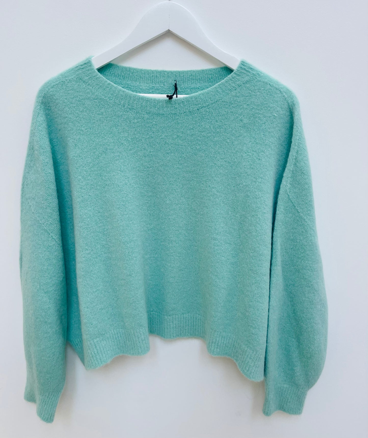 Alpaca Jumper Long Sleeve , mint green